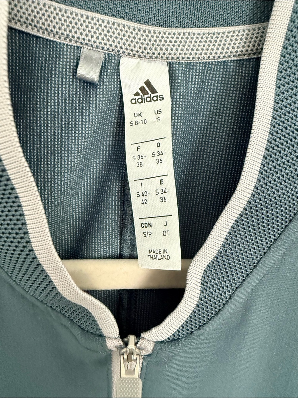 Adidas Women’s Golf/Tennis Dress Size S Sleeveless Quarter-Zip Blue Athletic - Picture 2 of 7